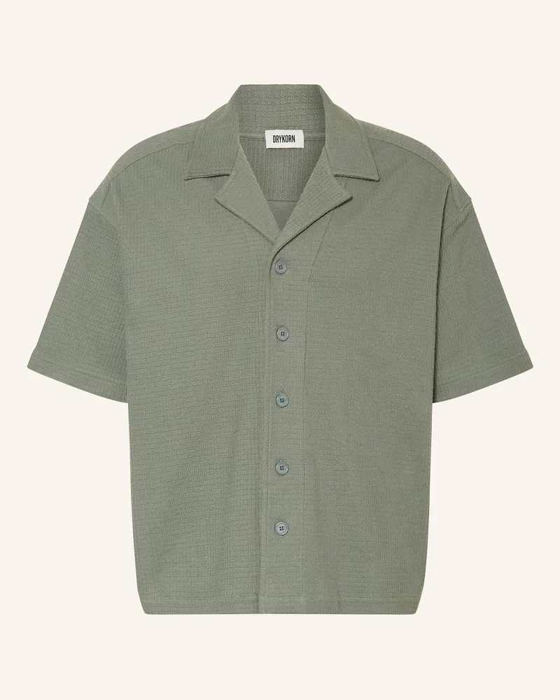 Drykorn Resorthemd Basiil Comfort Fit gruen Grün
