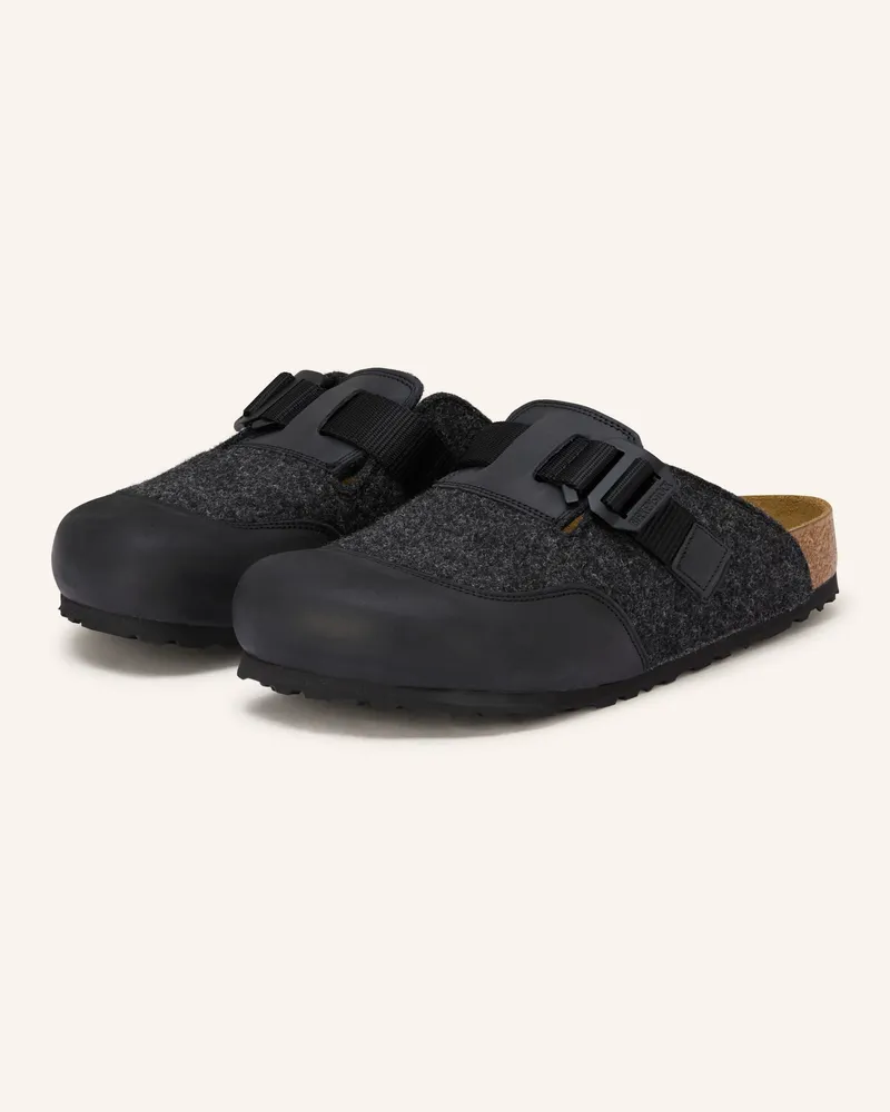 Birkenstock Pantoletten BOSTON NOVA Dunkelgrau