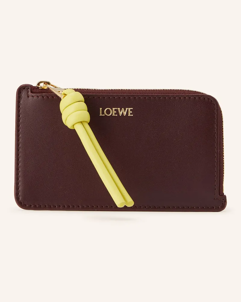 Loewe Kartenetui Braun
