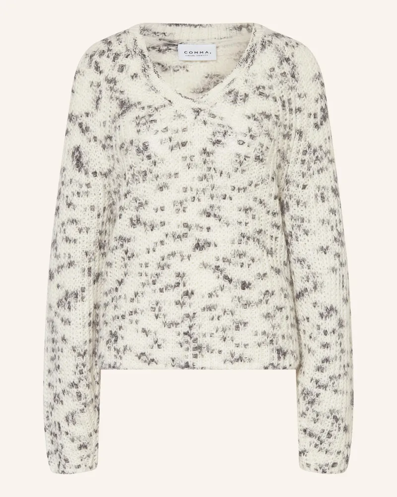 COMMA Pullover Ecru