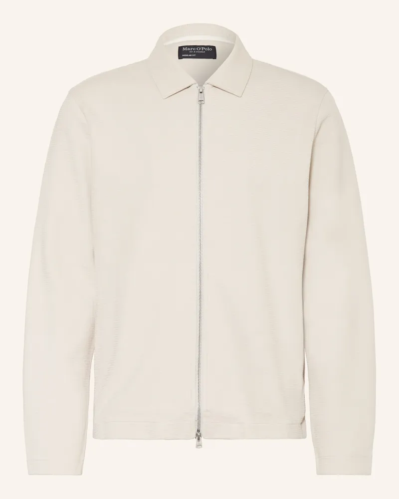 Marc O'Polo Sweatjacke grau Beige