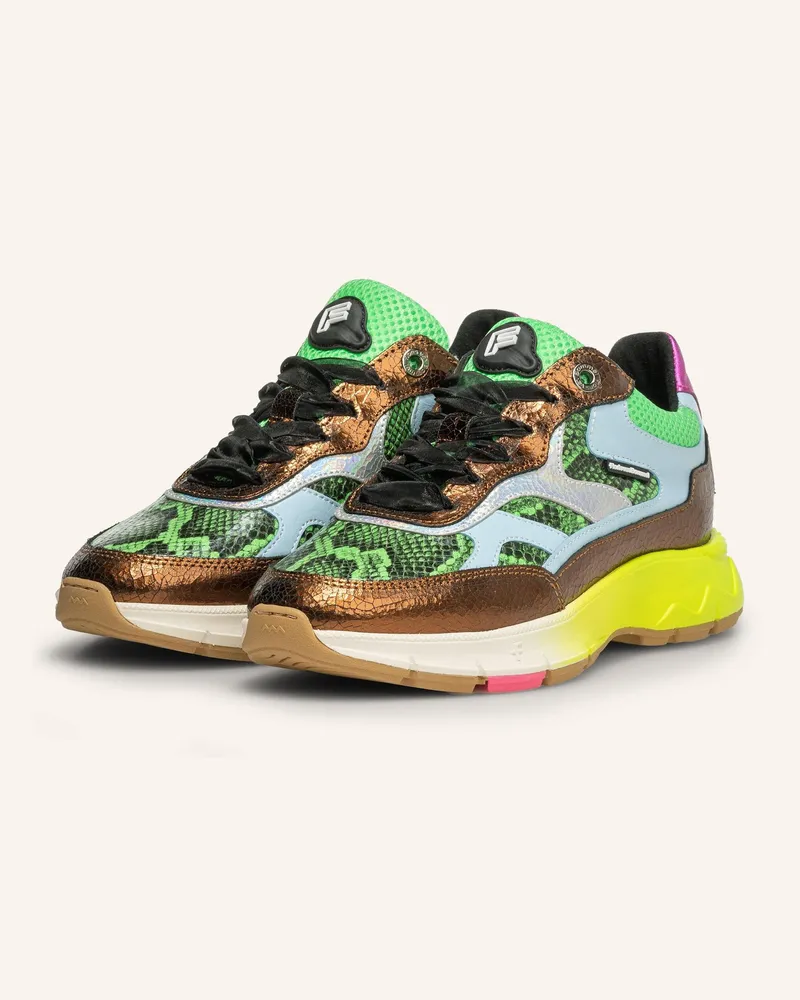 Floris van Bommel Sneaker DAYSI 04 Grün