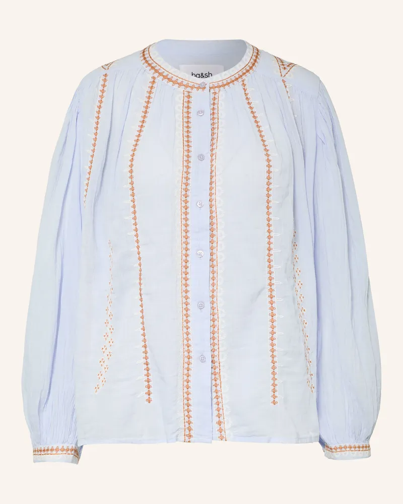 ba&sh Bluse Mona blau Hellblau