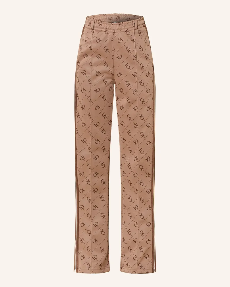10Days Track Pants Mit Galonstreifen beige Beige