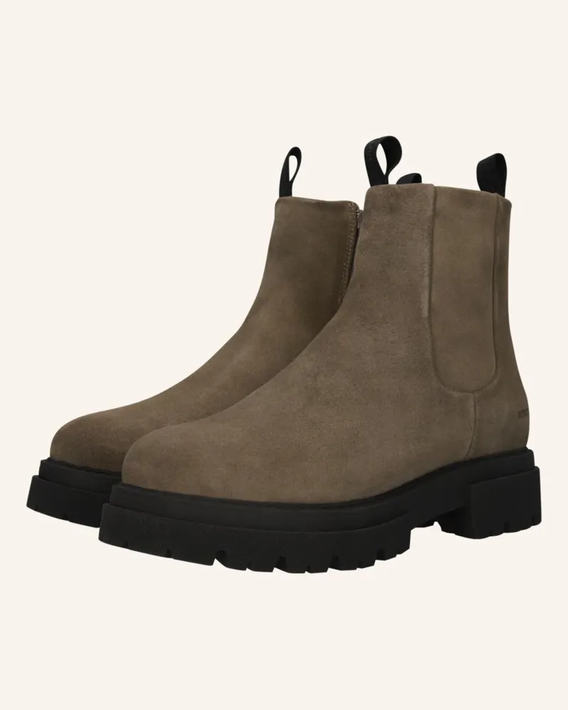 Blackstone Chelsea-Boots Grau