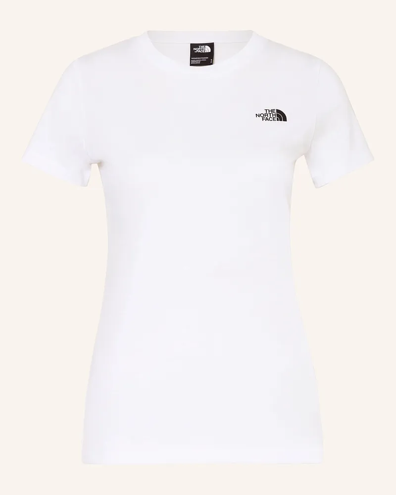 The North Face T-Shirt SIMPLE DOME Weiss
