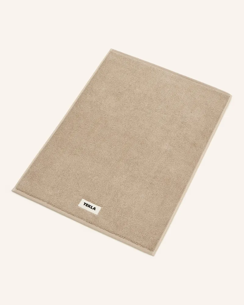 TEKLA Badematte beige Beige