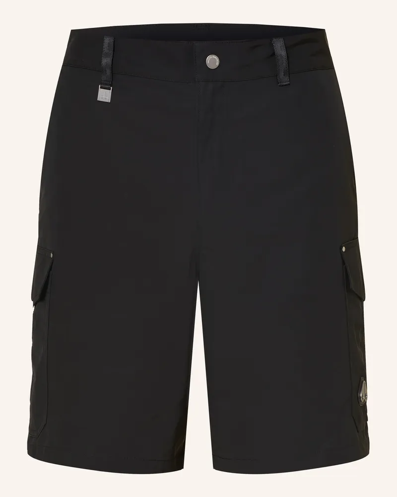Moose Knuckles Cargoshorts Brady schwarz Schwarz