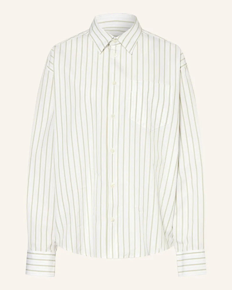 AMI Paris Hemdbluse weiss Weiss