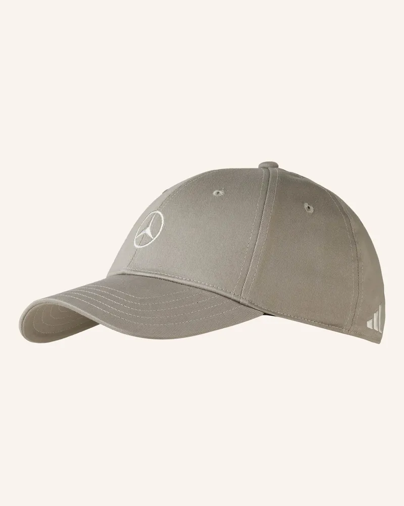 adidas MERCEDES - AMG PETRONAS FORMULA ONE TEAM FAN COTTON KAPPE Grau