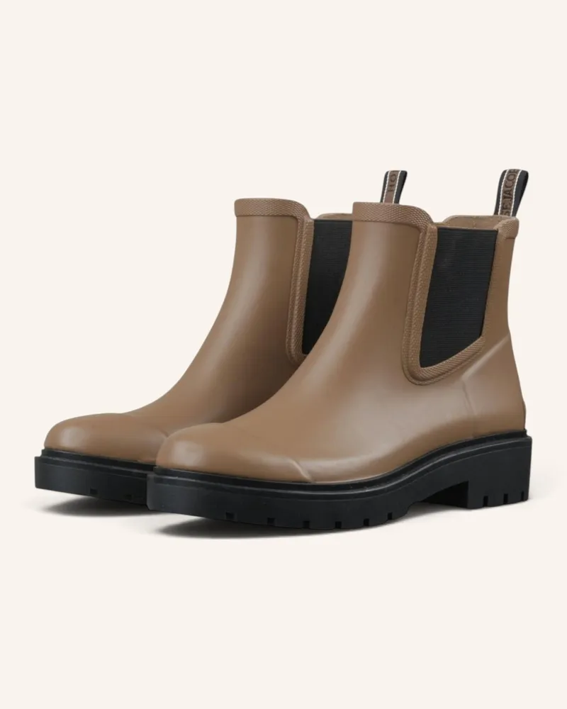 Ilse Jacobsen Gummistiefel rubstep02 braun Dunkelbraun