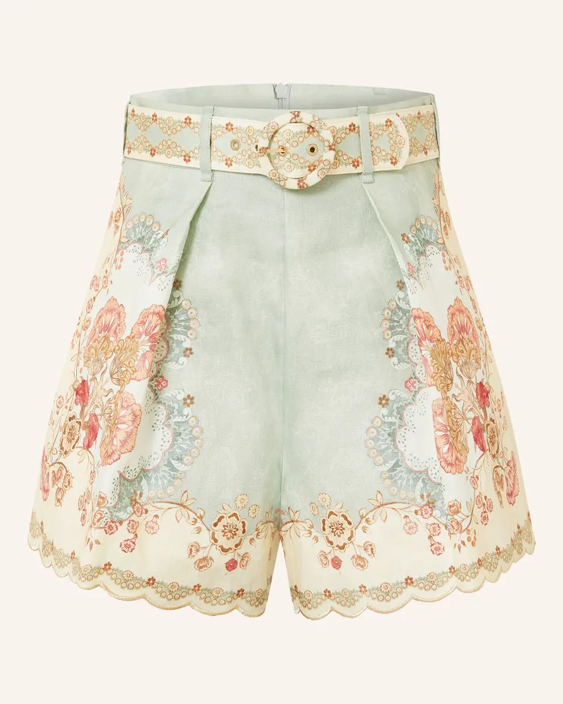 Zimmermann Leinenshorts DAYLIGHT Creme