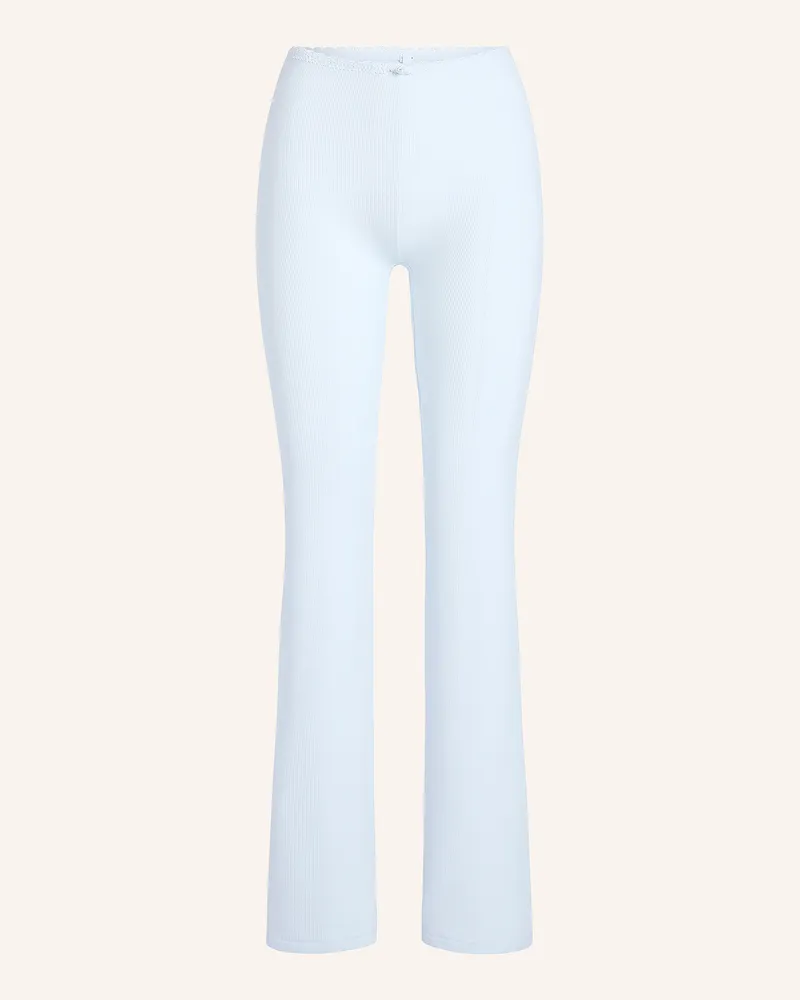 SKIMS Lounge-Hose Soft Lounge Lace blau Hellblau