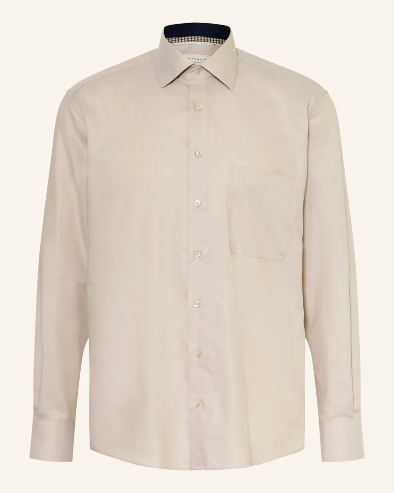 Eterna Hemd Comfort Fit Beige