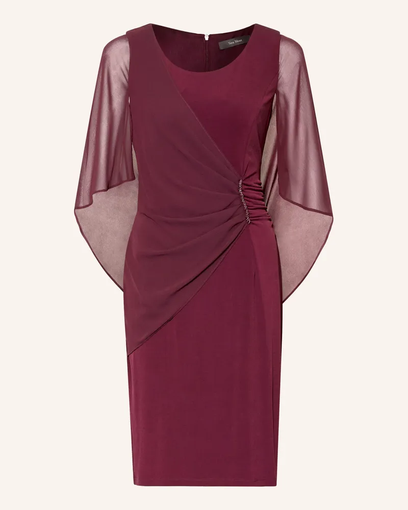 Vera Mont Cocktailkleid rot Dunkellila