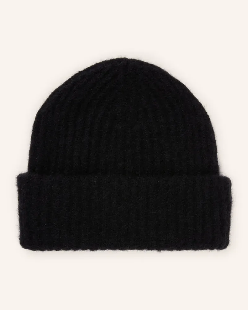 Roberto Collina Mütze Mit Cashmere schwarz Schwarz