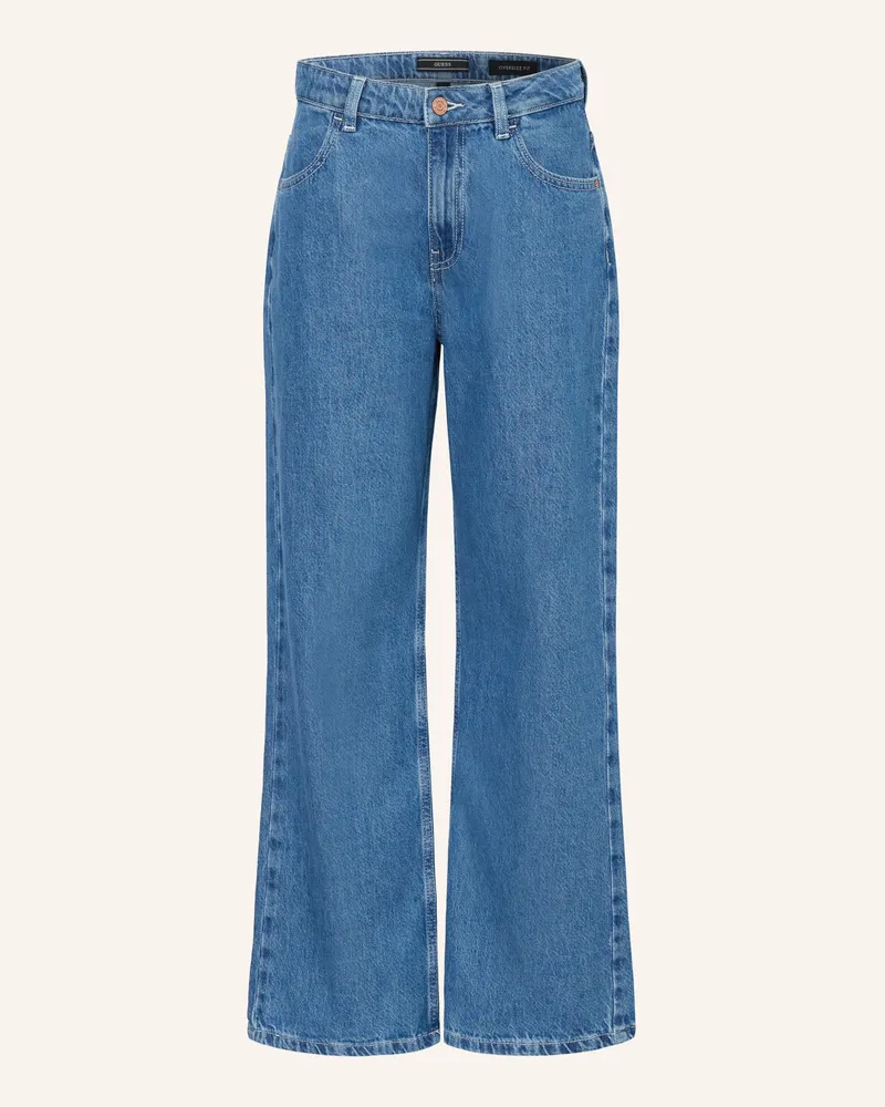 Guess Jeans Oversize Fit blau Htky