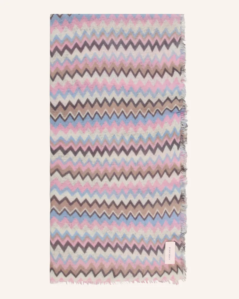 Puschoen Cashmere-Schal Hellblau