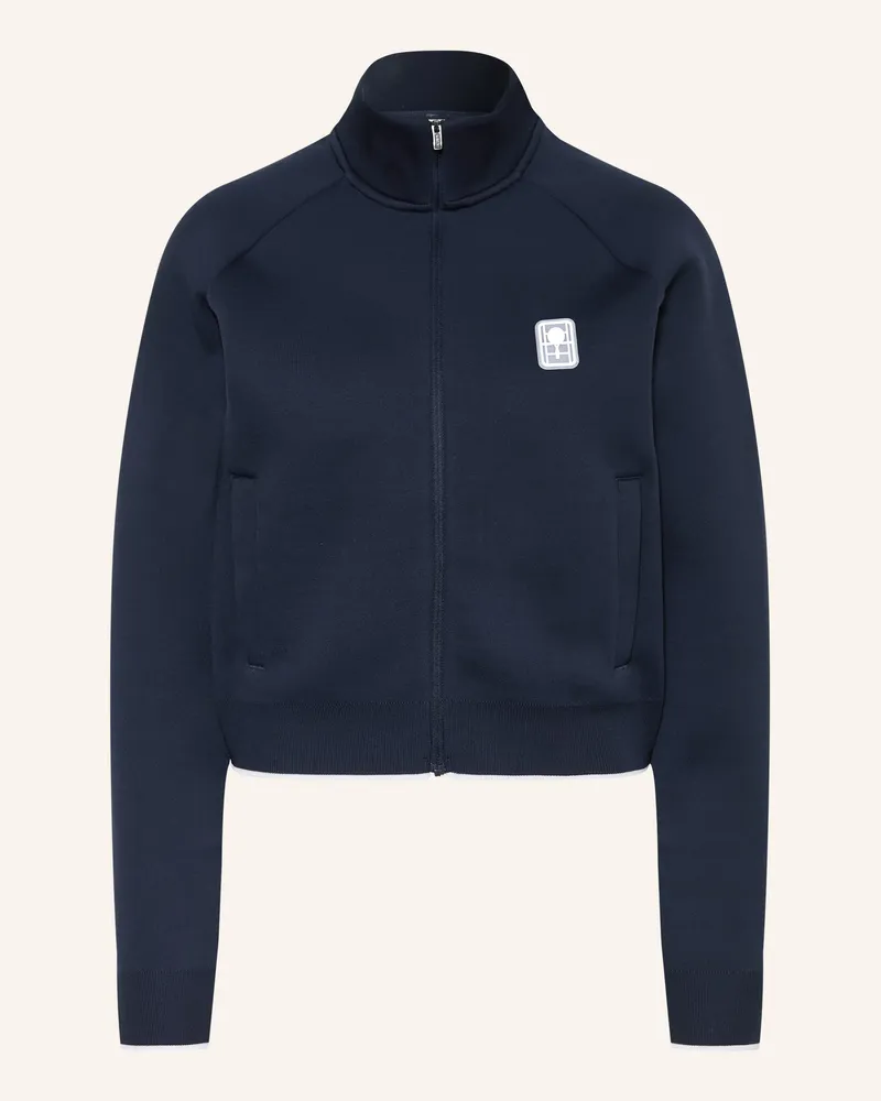 Lacoste Oversized-Sweatjacke Heritage blau Dunkelblau