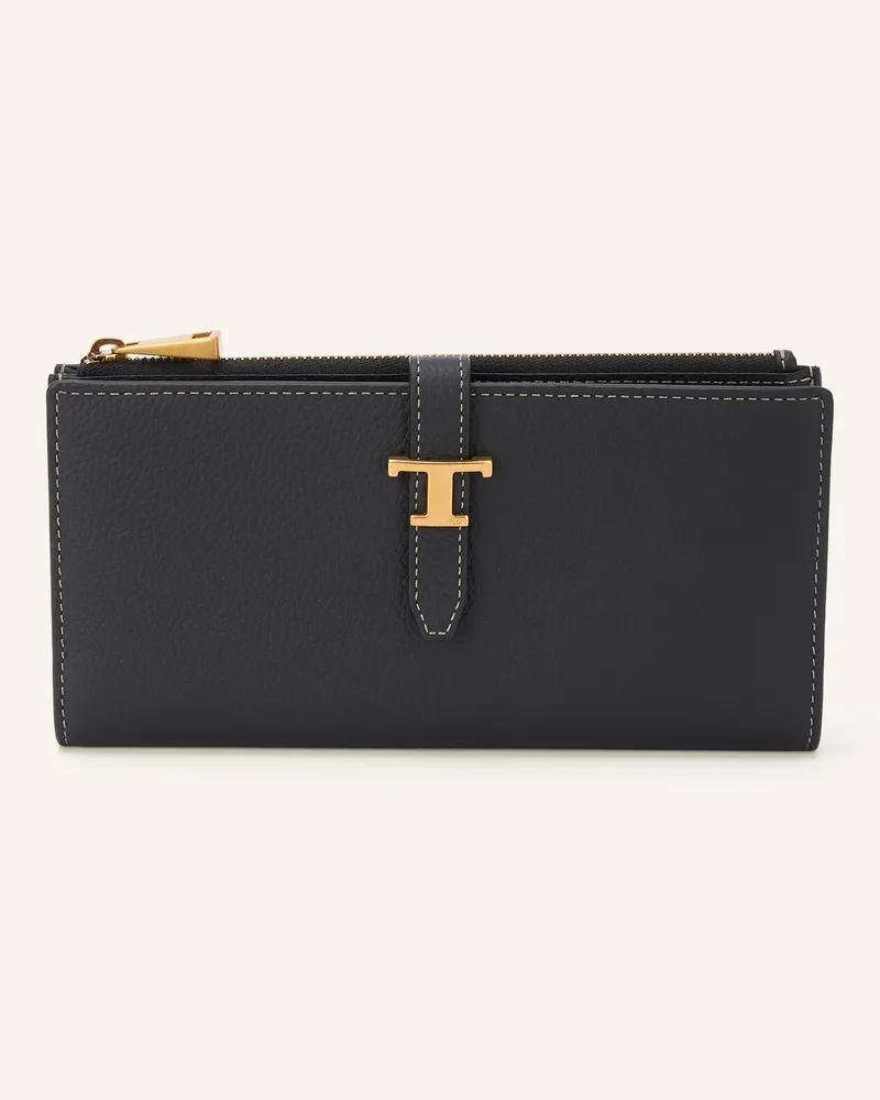 TOD'S Geldbörse Kate schwarz Schwarz