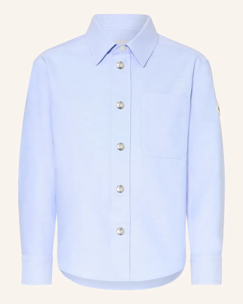 Moncler Hemd blau Hellblau