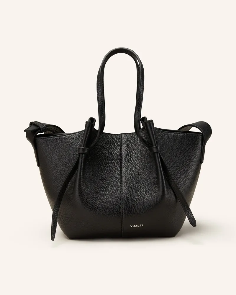 YUZEFI Shopper SQUARE MOCHI Schwarz