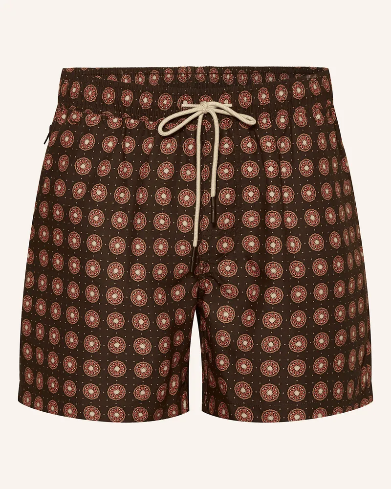 OAS Badeshorts Coffee Lumo braun Khaki