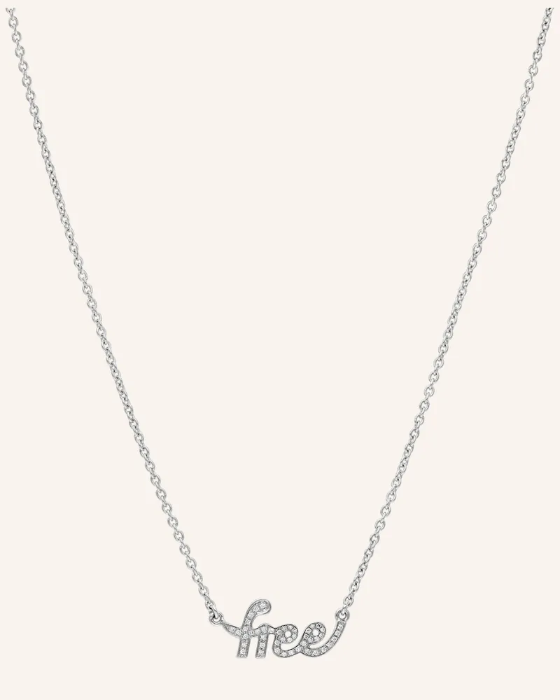 CADA Kette FREE Weissgold