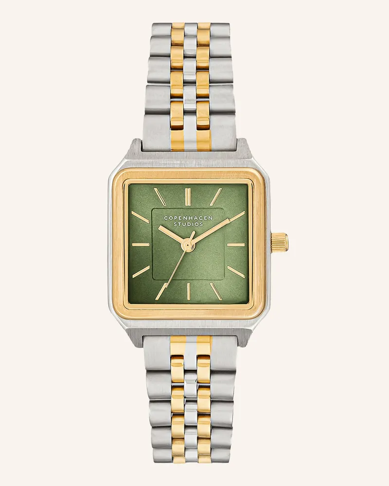 Copenhagen Armbanduhr  aus  Edelstahl Silber