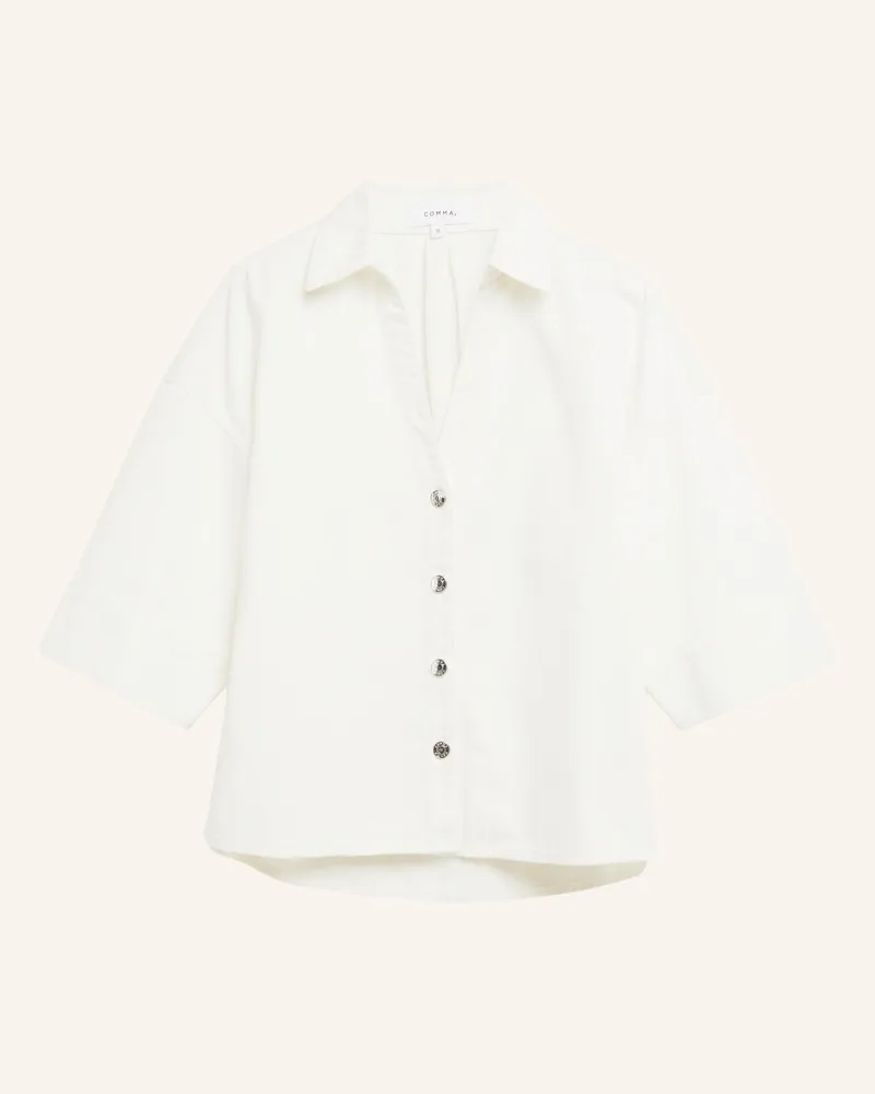 COMMA Bluse beige Creme
