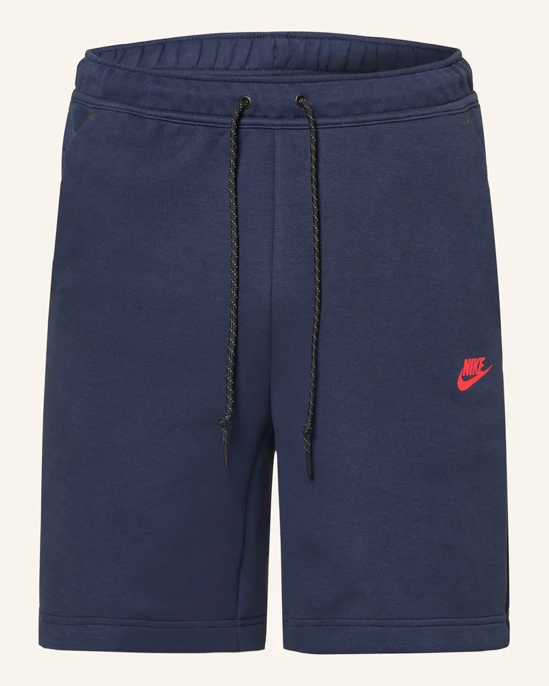 Nike Sweatshorts Tech blau Dunkelblau