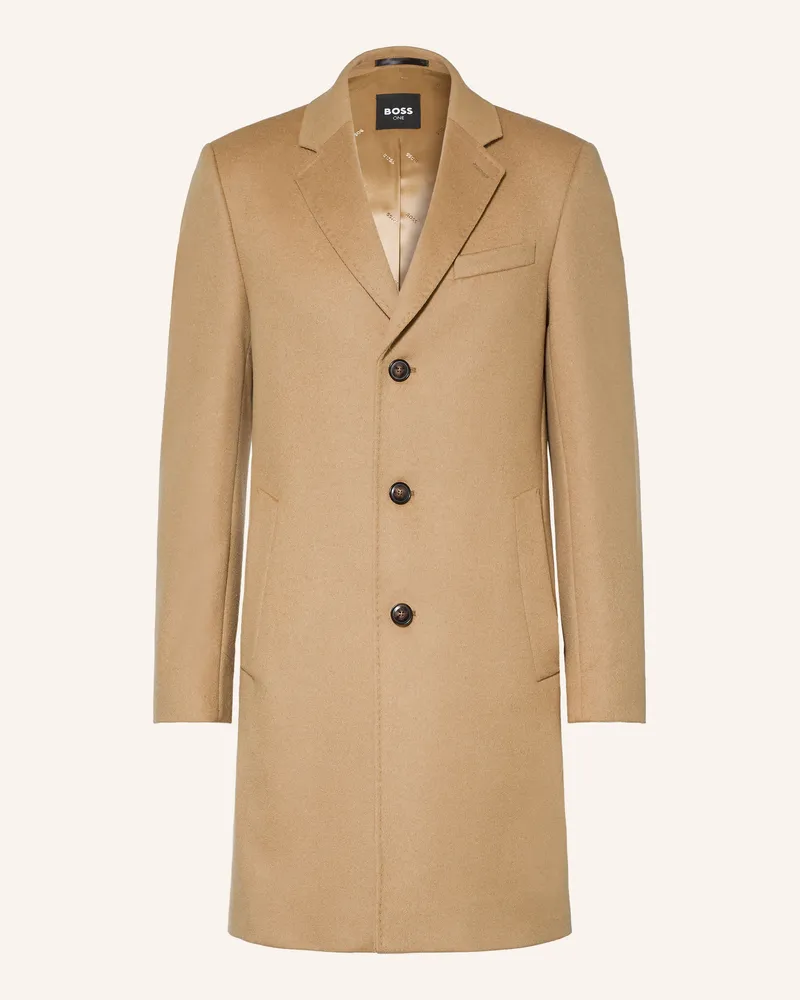 HUGO BOSS Wollmantel Hyde beige Beige