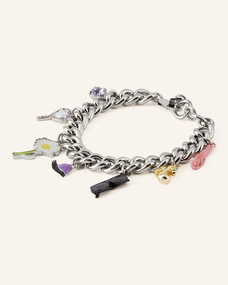 Marc Jacobs Armband THE DOLLHOUSE CHARM BRACELET Silber