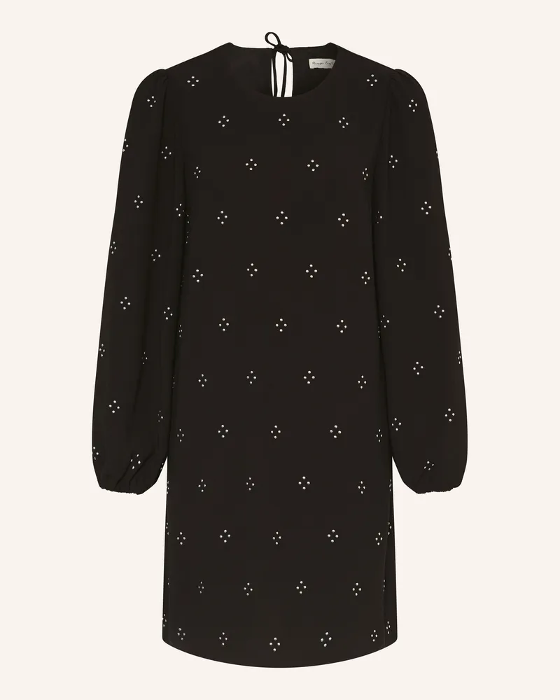 Phase Eight Kleid LUCIA mit Nieten Schwarz