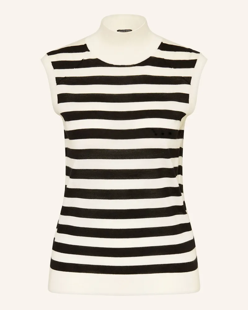 HUGO BOSS Stricktop Fipini blau Schwarz