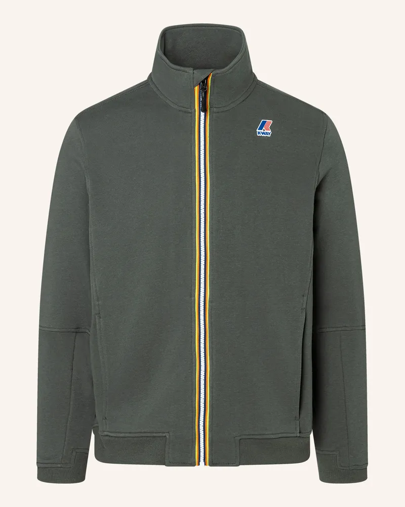 K-Way Sweatjacke PEPIN POLY COTTON Grün