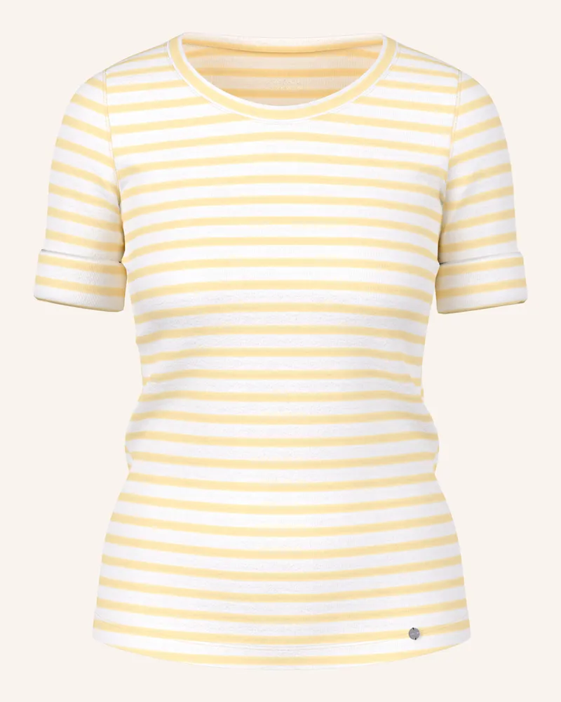 Marc Cain Shirt Mit 3/4-Arm gelb Creme