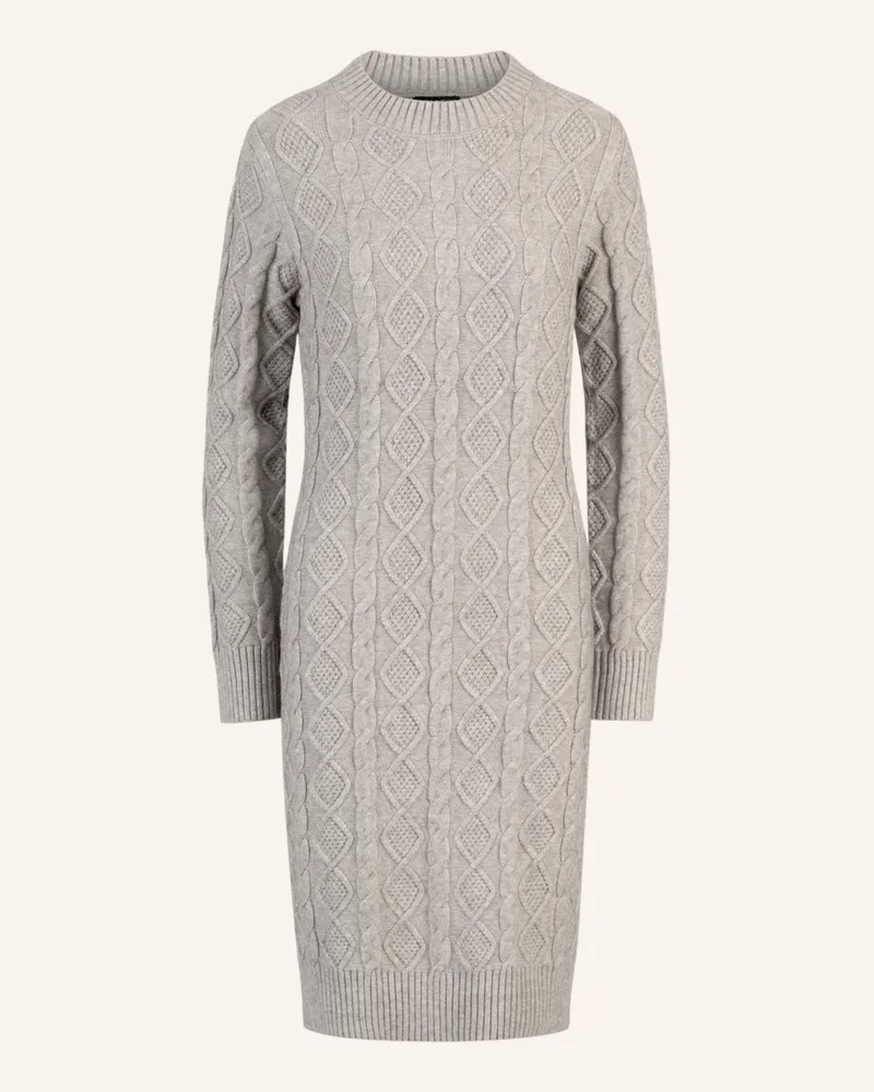 Apart Strickkleid Grau