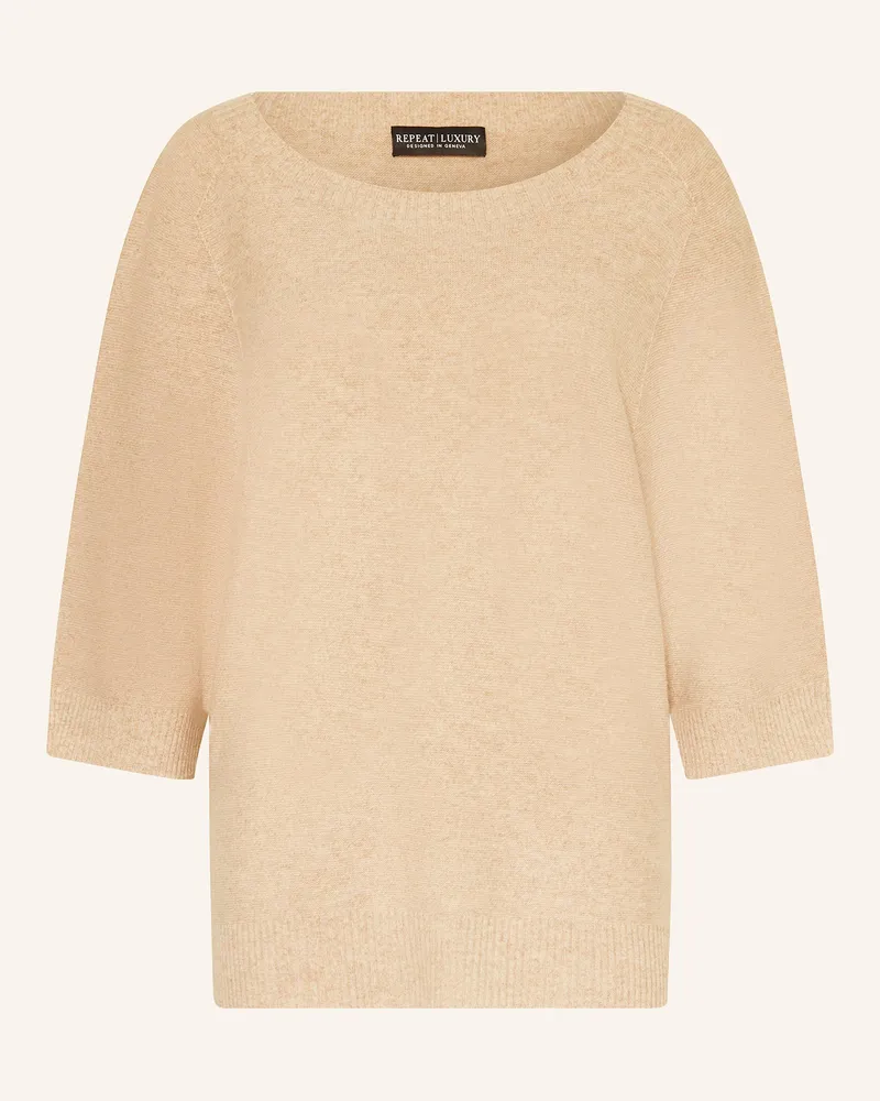 Repeat Cashmere-Pullover Camel