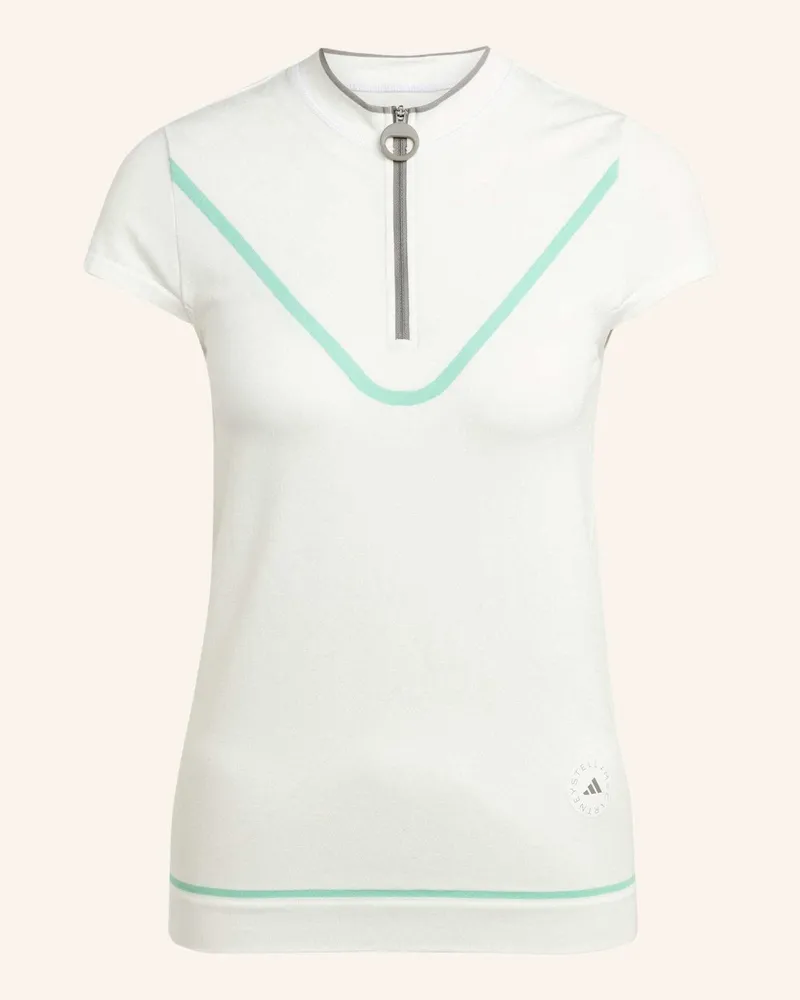 adidas Funktions-Poloshirt ADIDAS BY STELLA MCCARTENEY Weiss
