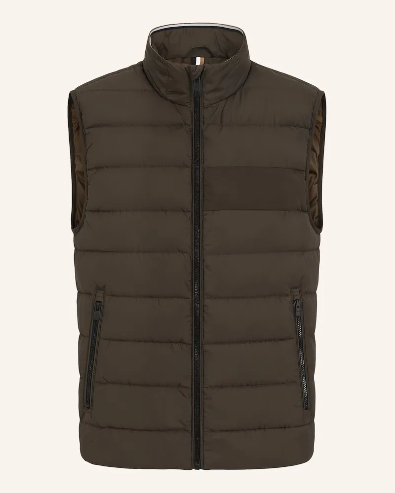 HUGO BOSS Casual Jacke H-CENITO Regular Fit Hellgrün