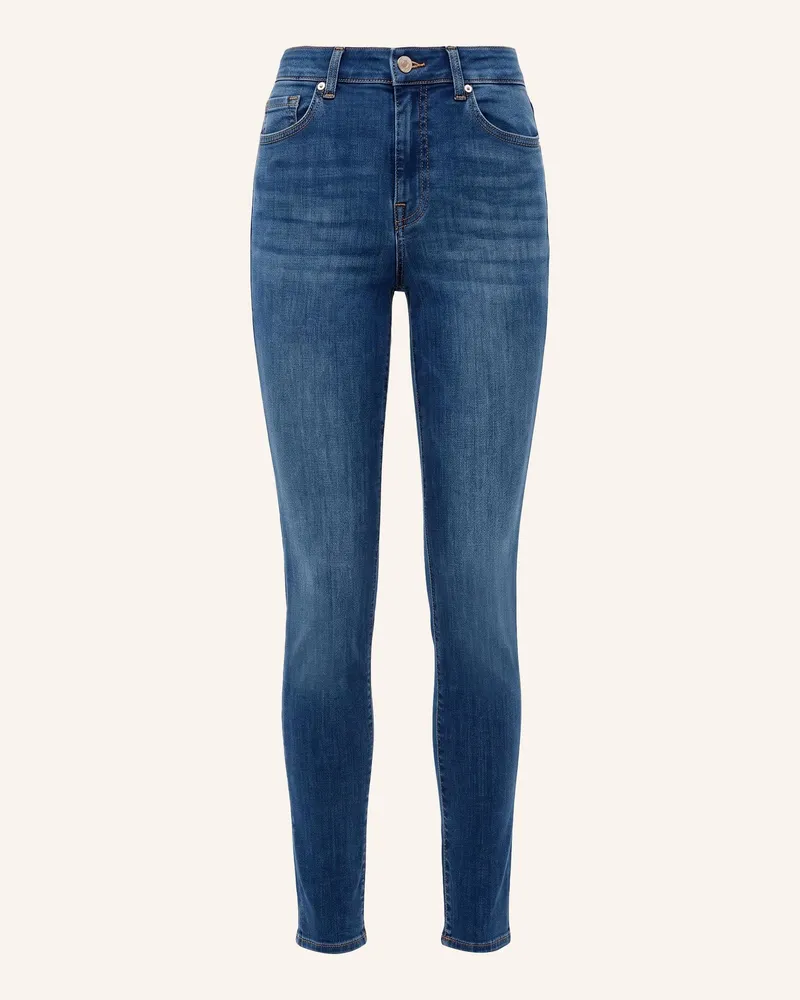 7 for all mankind Skinny Jeans Roxanne blau Mid