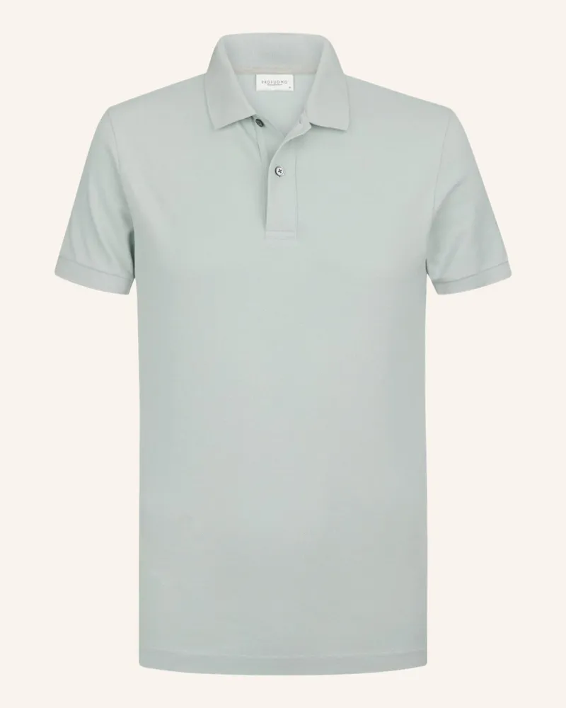 Profuomo Polo Kurzarm gruen Mint