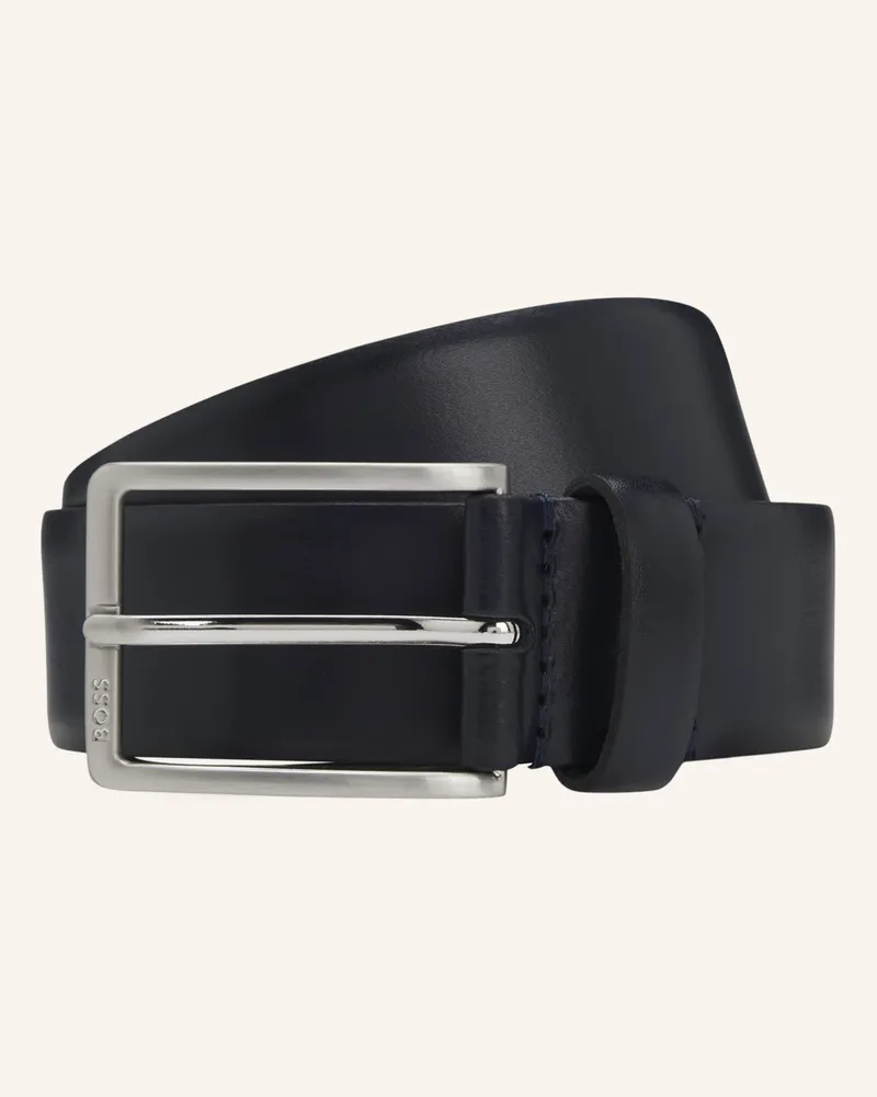 HUGO BOSS Business Gürtel ERMAN-L_SZ35 Dunkelblau