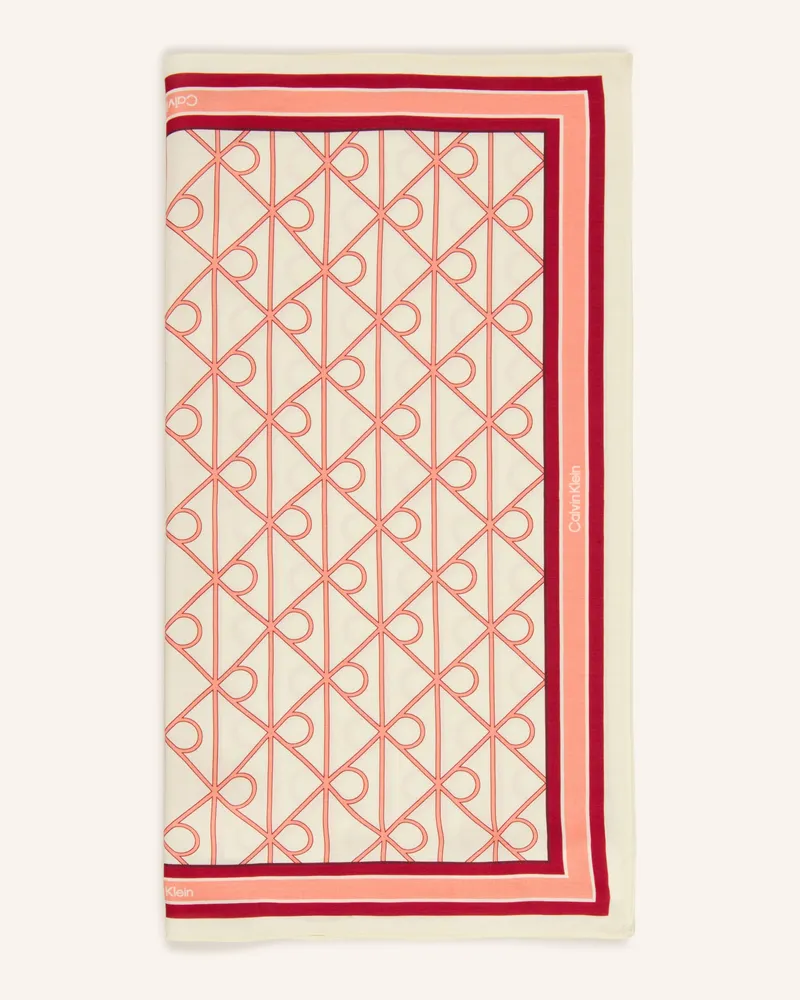 Calvin Klein Tuch rosa Hellgelb