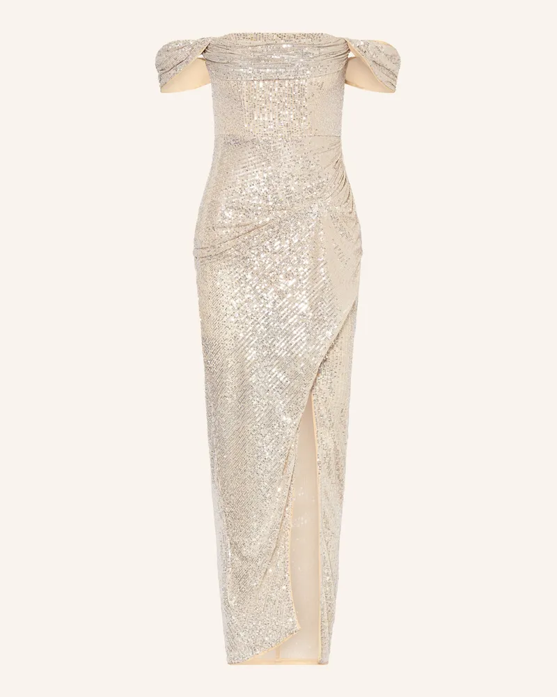 Lipsy  Abendkleid Beige