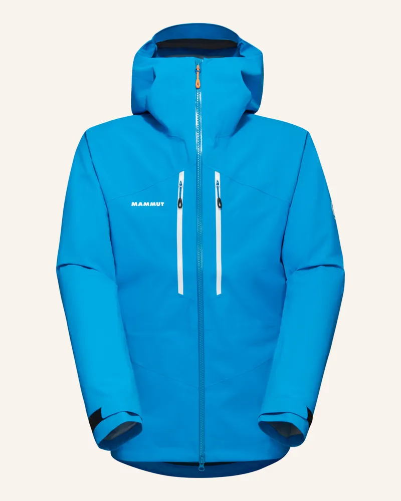 Mammut Hardshelljacke TAISS mit Kapuze Blau