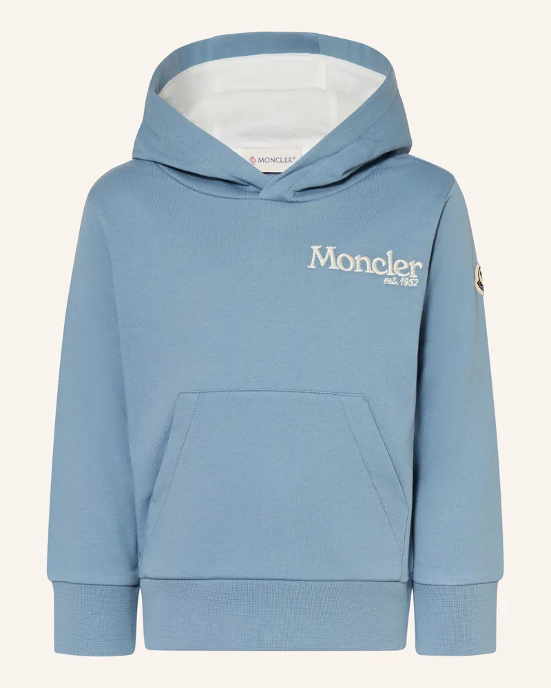 Moncler Hoodie blau Hellblau