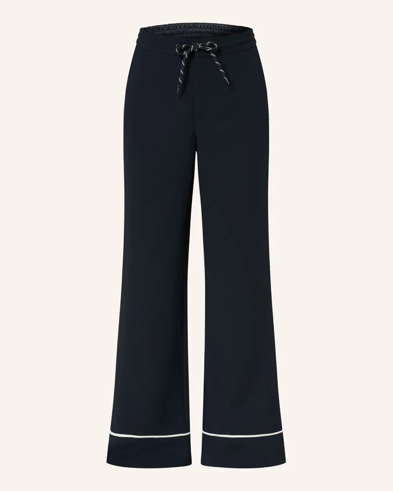 Rich&Royal Marlenehose Dunkelblau