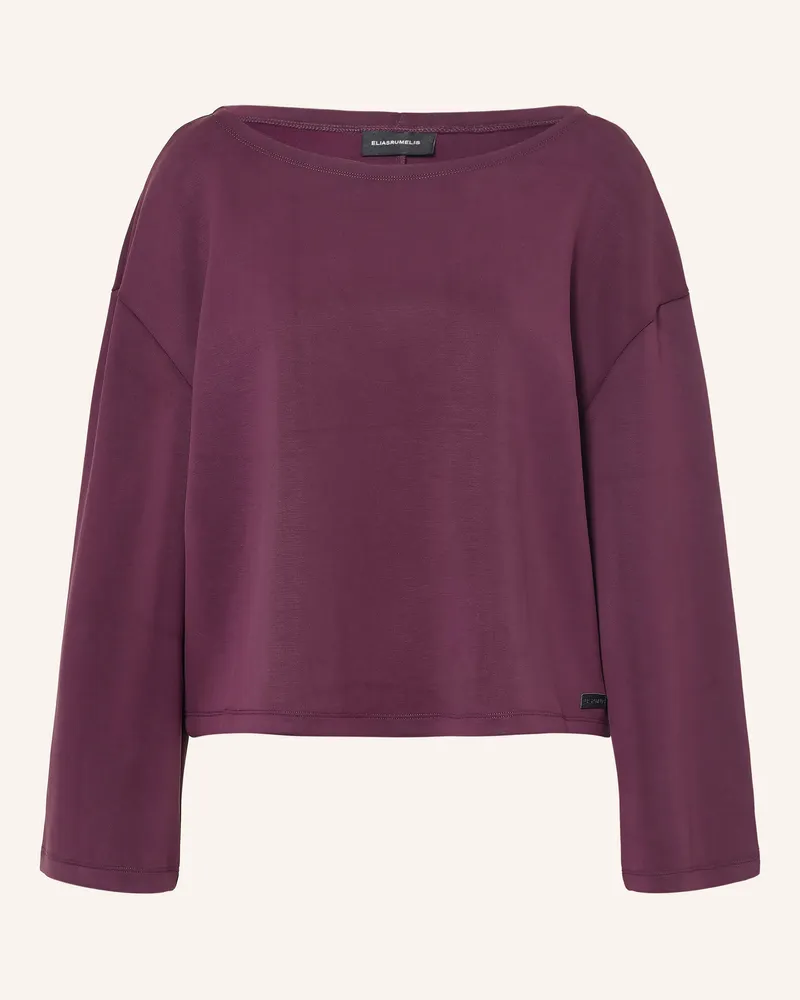 Elias Rumelis Longsleeve Debbory lila Dunkellila